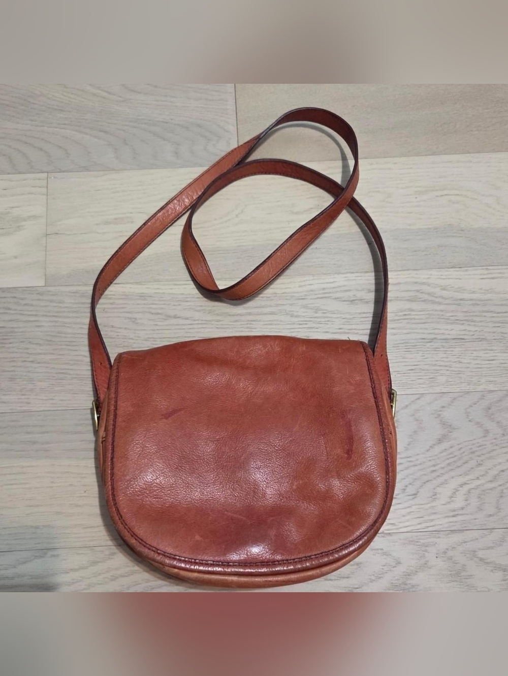 Vintage Leather J. Crew Crossbody